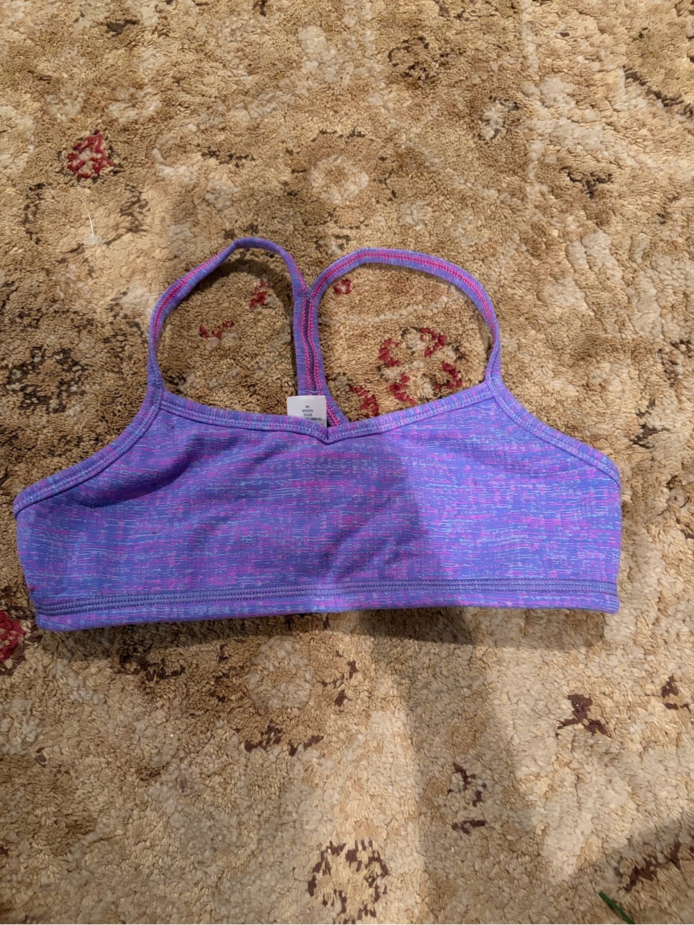 Girls iviva sports bra colorful size 10 guc